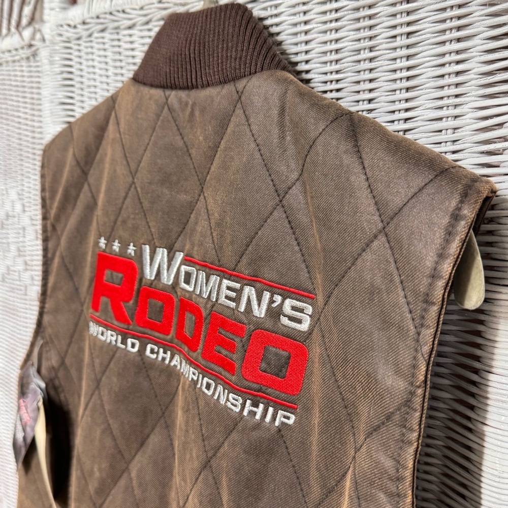 Cripple Creek Professional Bull Riding Women’s World Championships Vest NWT - Picture 3 of 14